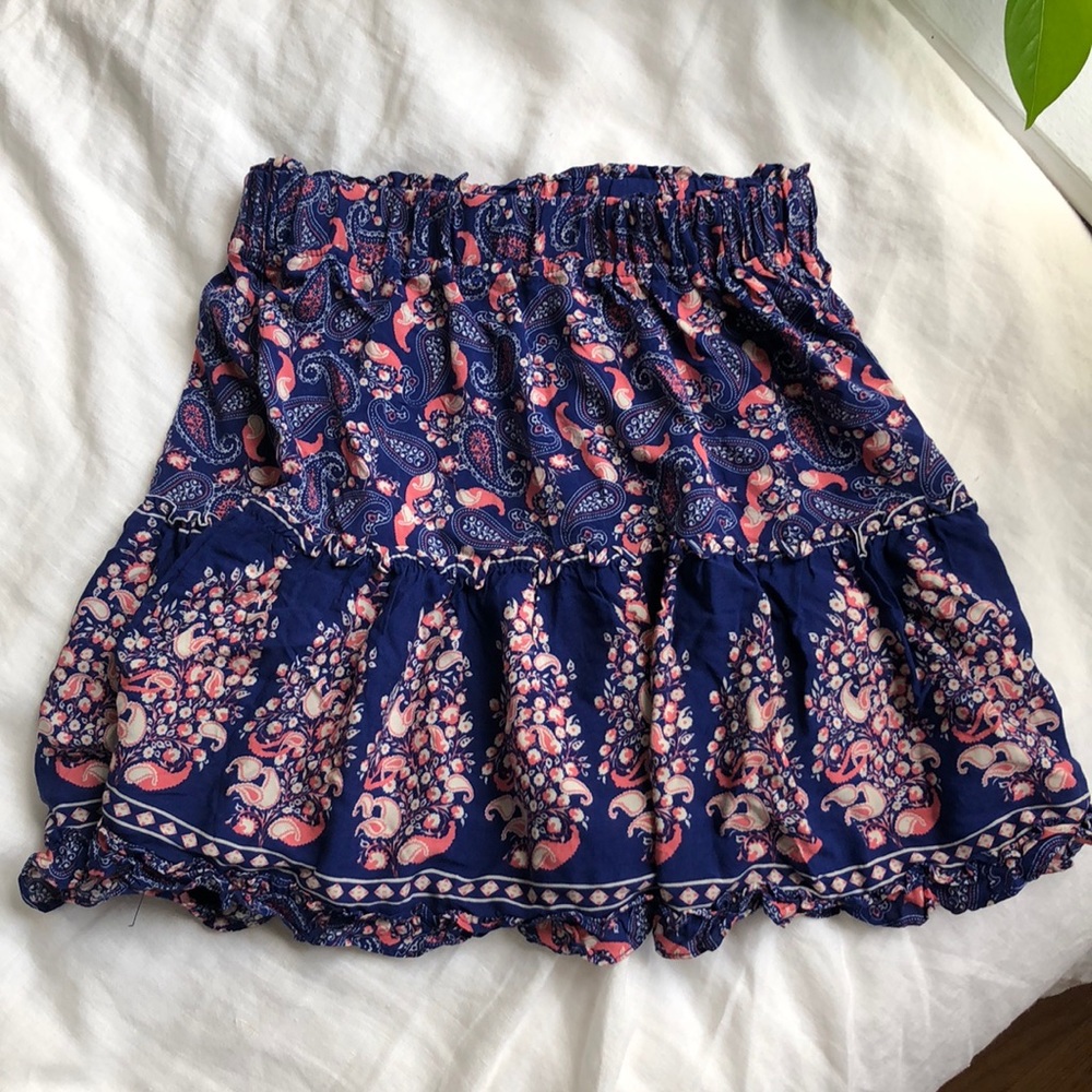 Verge girl paisley skirt